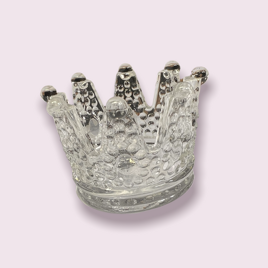 Glass Crown Dappen Dish